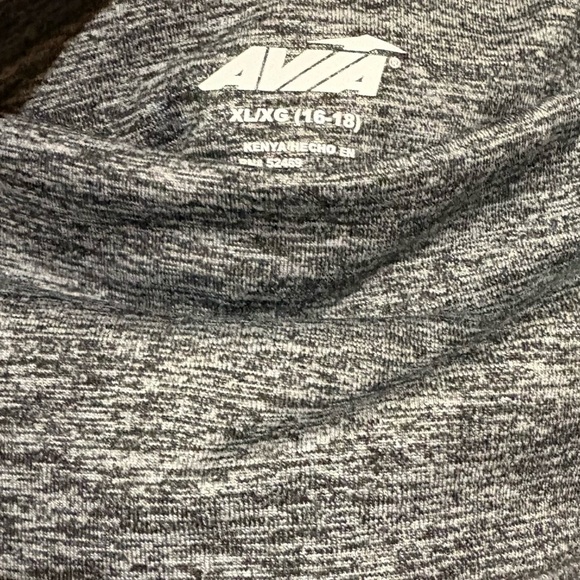 Avia-Gray High-Waisted Leggings SZ XL - Picture 3 of 3